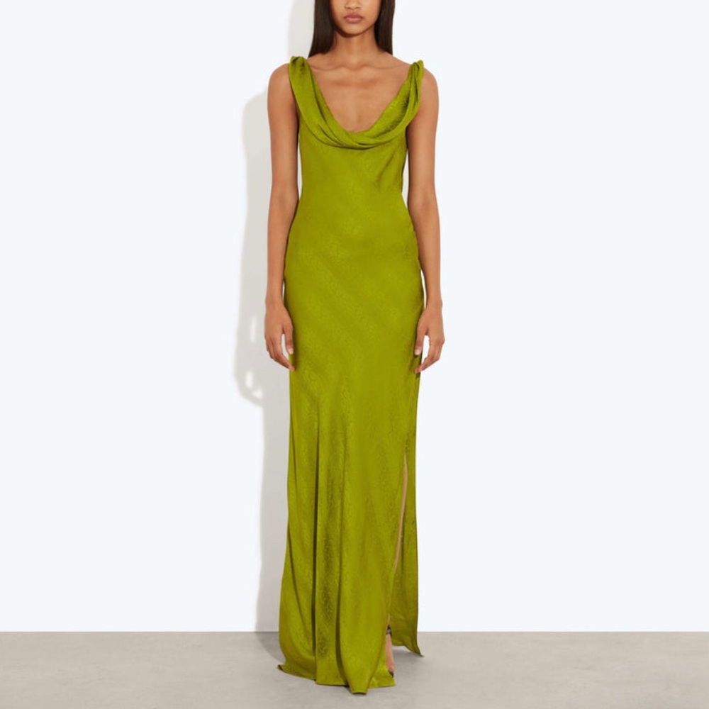 Rat & Boa Lime Green Maxi Dress
